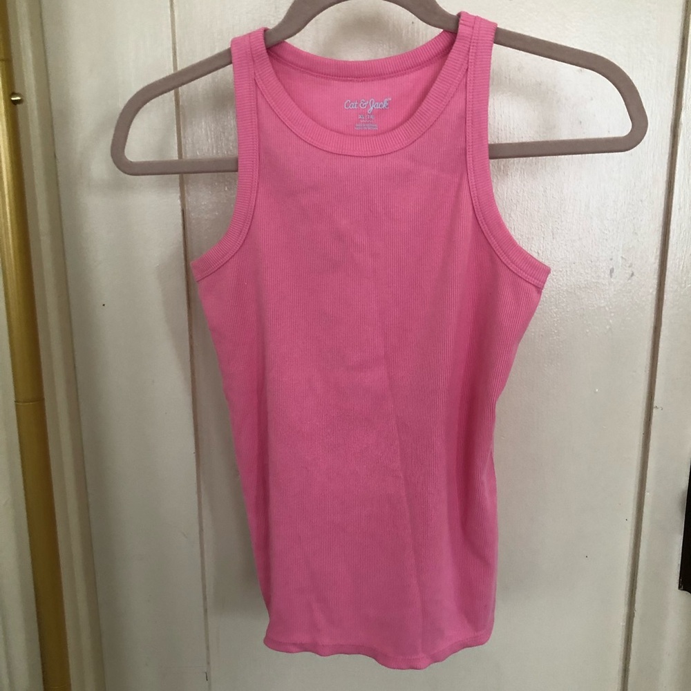 y2k Pink Ribbed Top - Picture 2 of 4